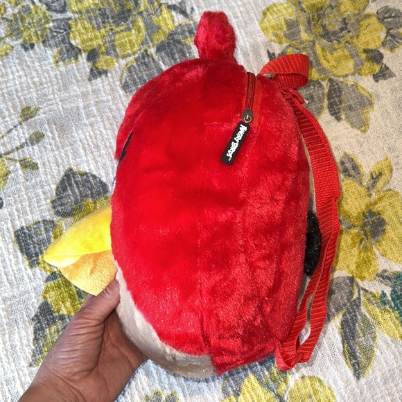 NWT Plush Angry Birds Backpack - Picture 5 of 13